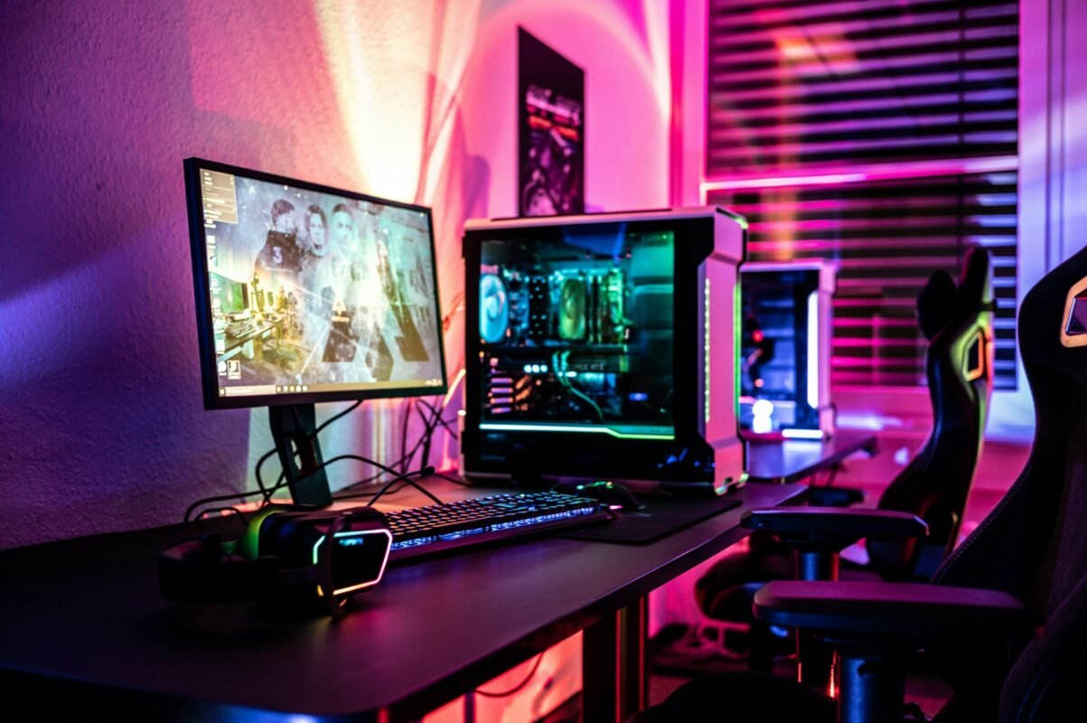 Best Gaming PC 2026 with RGB setup and high-end graphics card