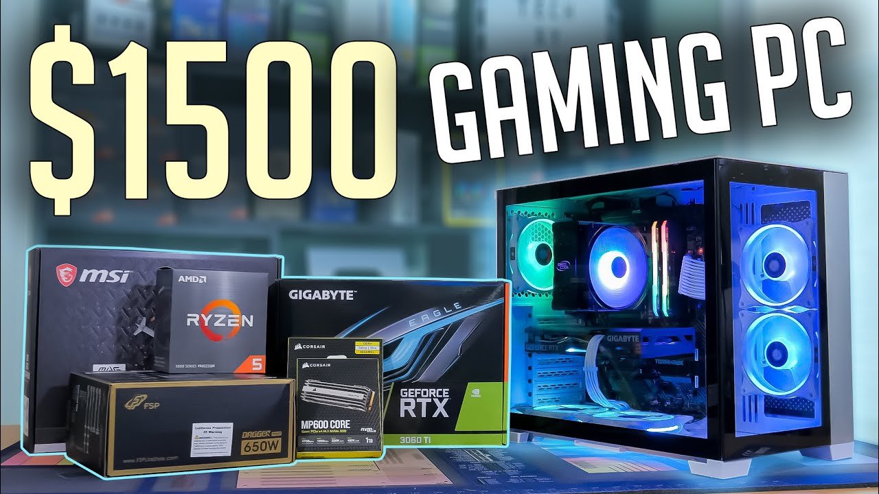 Best gaming PC under $1500 in 2026 with RTX graphics card
