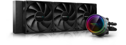 DeepCool Castle 360EX 360mm AIO liquid cooler with RGB lighting and Anti-Leak technology – GadgesPlanet