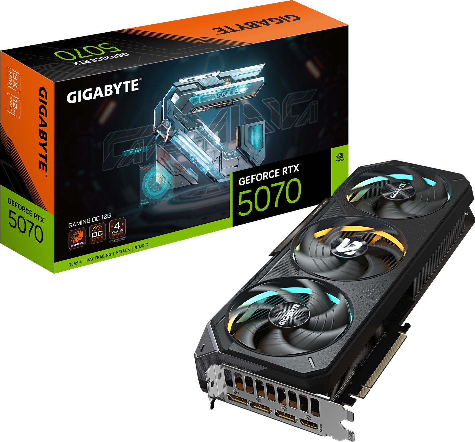 RTX 5070 Graphics Card – GadgesPlanet RTX 5070 16GB graphics card for high-performance gaming and creative use – GadgesPlanet